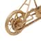 9.75" Gold Finish Metal Bike Tabletop Sculptures, 2ct.